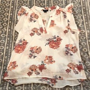 Size large floral dress top